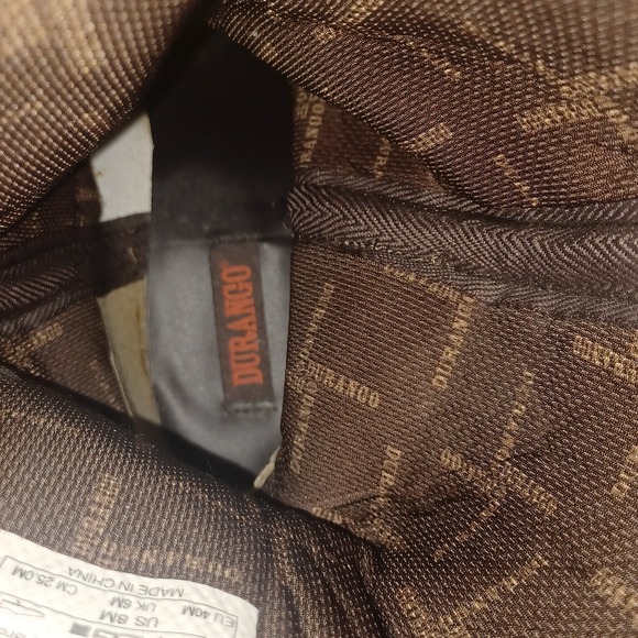 Durango Crush Western Pointed Toe Cowgirl 12" Accessory Harness Buckle Boots 8M - Picture 2 of 12